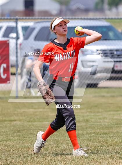 Thumbnail 2 in Waukon vs Beckman (West Delaware Invitational) photogallery.