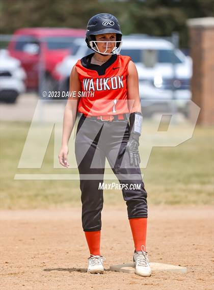 Thumbnail 3 in Waukon vs Beckman (West Delaware Invitational) photogallery.
