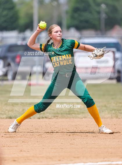 Thumbnail 3 in Waukon vs Beckman (West Delaware Invitational) photogallery.