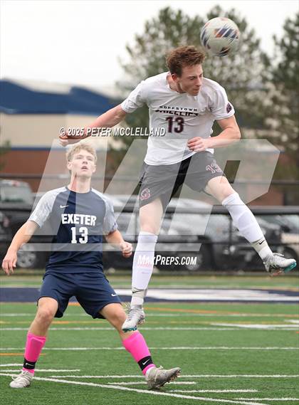 Thumbnail 2 in Exeter vs. Goffstown (NHIAA Division I Round 1) photogallery.