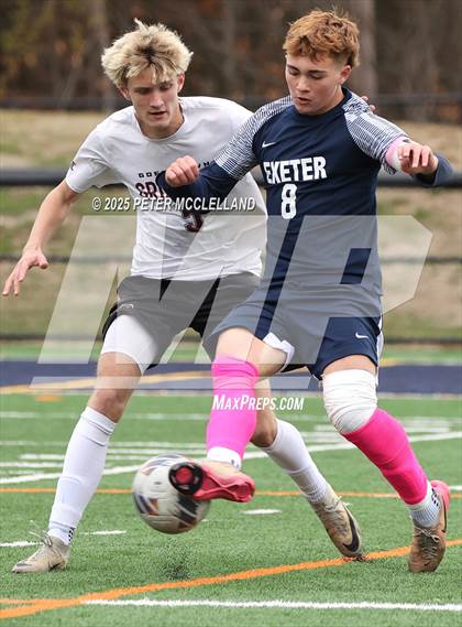 Thumbnail 2 in Exeter vs. Goffstown (NHIAA Division I Round 1) photogallery.