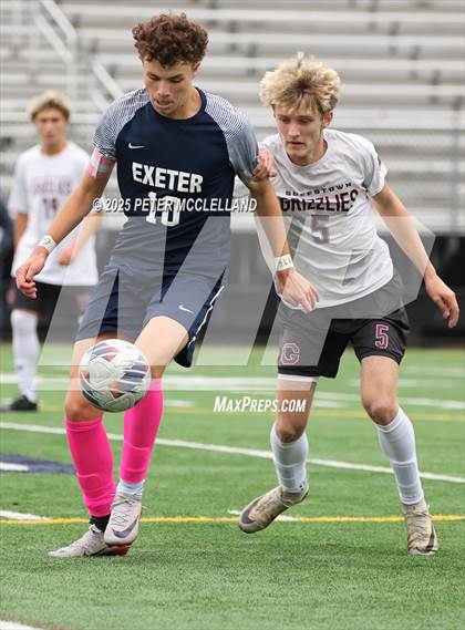 Thumbnail 3 in Exeter vs. Goffstown (NHIAA Division I Round 1) photogallery.