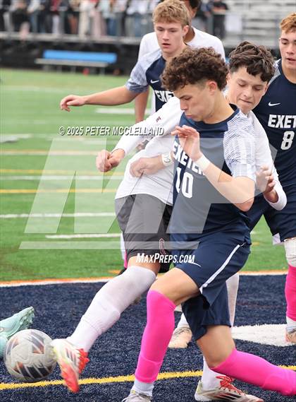 Thumbnail 3 in Exeter vs. Goffstown (NHIAA Division I Round 1) photogallery.