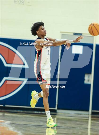 Thumbnail 2 in Chaminade vs Oak Park (9th Annual west valley Boys Basketball Tip-off Classic) photogallery.