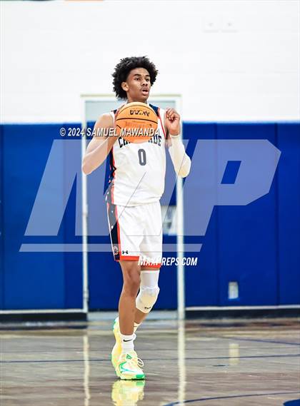 Thumbnail 2 in Chaminade vs Oak Park (9th Annual west valley Boys Basketball Tip-off Classic) photogallery.