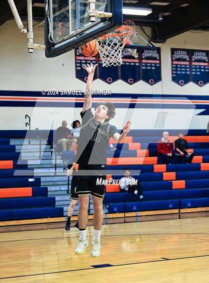 Thumbnail 3 in Chaminade vs Oak Park (9th Annual west valley Boys Basketball Tip-off Classic) photogallery.