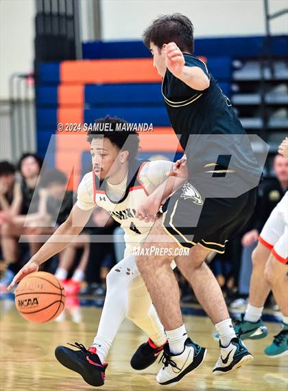 Thumbnail 1 in Chaminade vs Oak Park (9th Annual west valley Boys Basketball Tip-off Classic) photogallery.