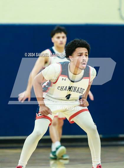 Thumbnail 1 in Chaminade vs Oak Park (9th Annual west valley Boys Basketball Tip-off Classic) photogallery.