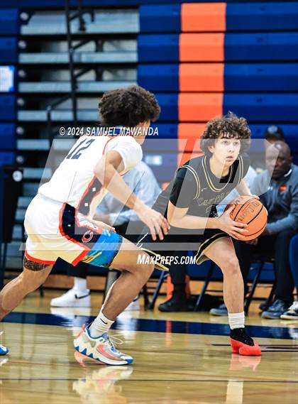 Thumbnail 3 in Chaminade vs Oak Park (9th Annual west valley Boys Basketball Tip-off Classic) photogallery.