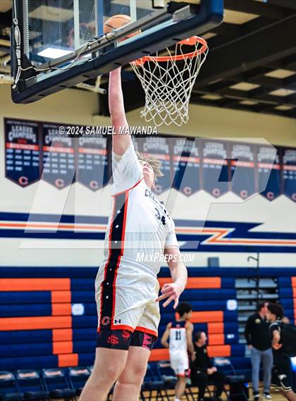 Thumbnail 3 in Chaminade vs Oak Park (9th Annual west valley Boys Basketball Tip-off Classic) photogallery.