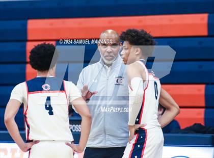 Thumbnail 3 in Chaminade vs Oak Park (9th Annual west valley Boys Basketball Tip-off Classic) photogallery.