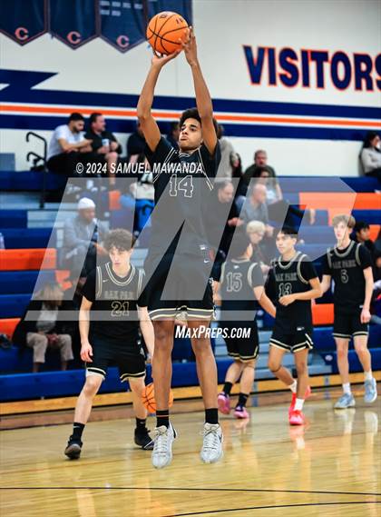 Thumbnail 1 in Chaminade vs Oak Park (9th Annual west valley Boys Basketball Tip-off Classic) photogallery.