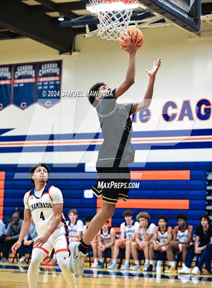 Thumbnail 1 in Chaminade vs Oak Park (9th Annual west valley Boys Basketball Tip-off Classic) photogallery.