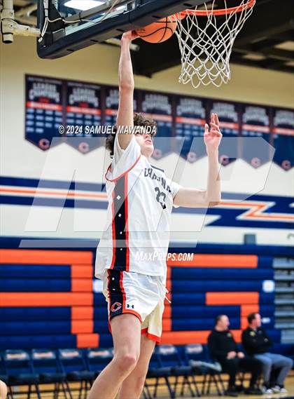 Thumbnail 2 in Chaminade vs Oak Park (9th Annual west valley Boys Basketball Tip-off Classic) photogallery.