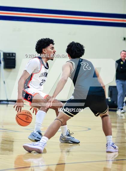 Thumbnail 3 in Chaminade vs Oak Park (9th Annual west valley Boys Basketball Tip-off Classic) photogallery.