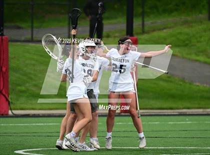 Thumbnail 2 in Sacred Heart Academy vs. Lauralton Hall (CIAC Class S Final) photogallery.