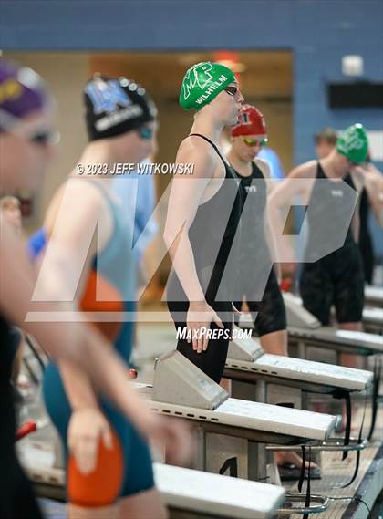 Thumbnail 2 in NCHSAA 4A State Swimming Championship photogallery.