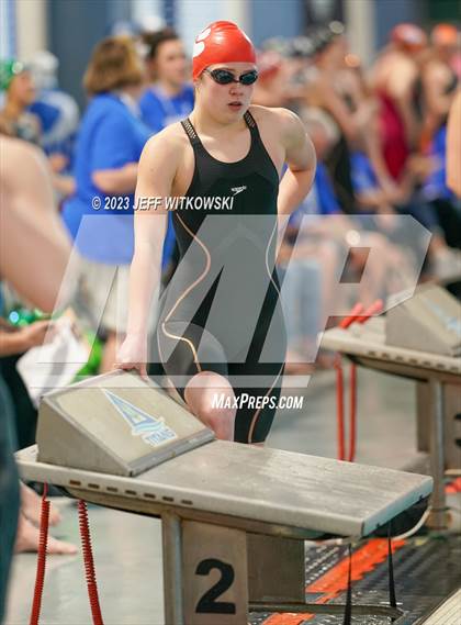 Thumbnail 2 in NCHSAA 4A State Swimming Championship photogallery.
