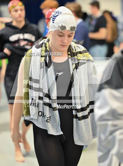 Thumbnail 2 in NCHSAA 4A State Swimming Championship photogallery.