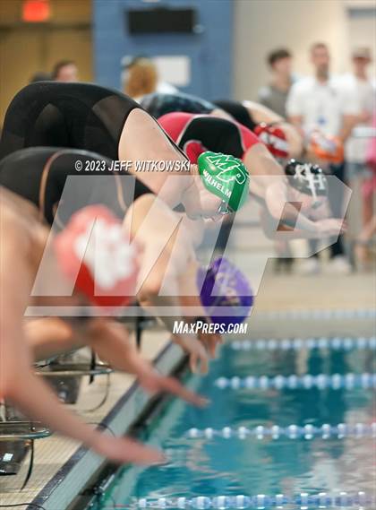 Thumbnail 1 in NCHSAA 4A State Swimming Championship photogallery.