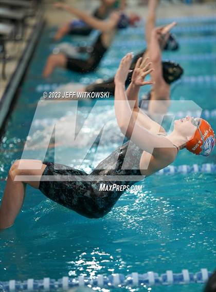 Thumbnail 3 in NCHSAA 4A State Swimming Championship photogallery.