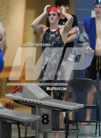 Thumbnail 3 in NCHSAA 4A State Swimming Championship photogallery.
