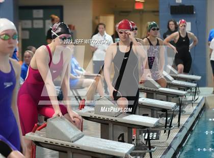 Thumbnail 3 in NCHSAA 4A State Swimming Championship photogallery.