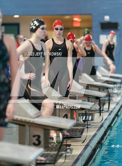 Thumbnail 1 in NCHSAA 4A State Swimming Championship photogallery.