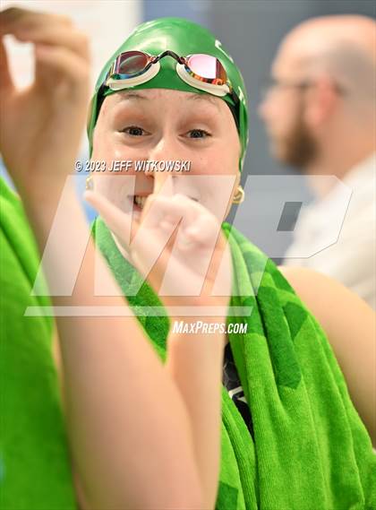 Thumbnail 2 in NCHSAA 4A State Swimming Championship photogallery.