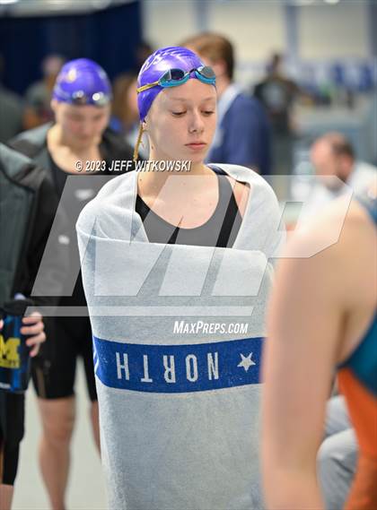 Thumbnail 1 in NCHSAA 4A State Swimming Championship photogallery.