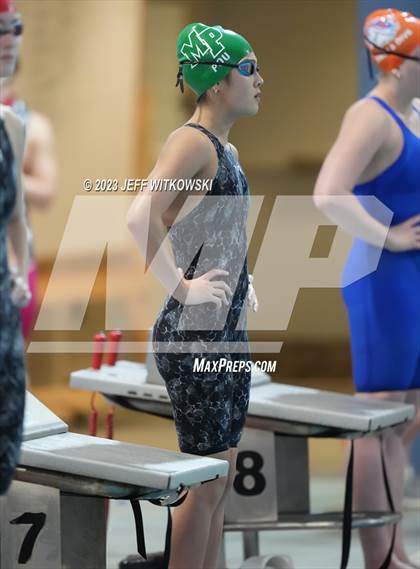 Thumbnail 1 in NCHSAA 4A State Swimming Championship photogallery.