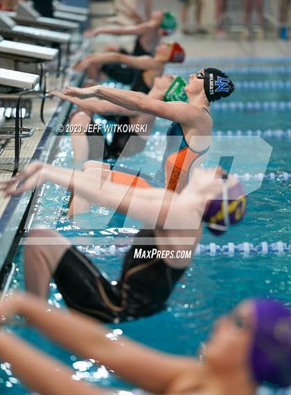Thumbnail 3 in NCHSAA 4A State Swimming Championship photogallery.