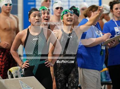 Thumbnail 1 in NCHSAA 4A State Swimming Championship photogallery.