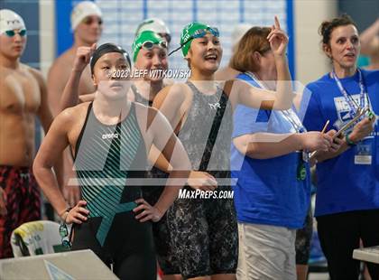 Thumbnail 3 in NCHSAA 4A State Swimming Championship photogallery.