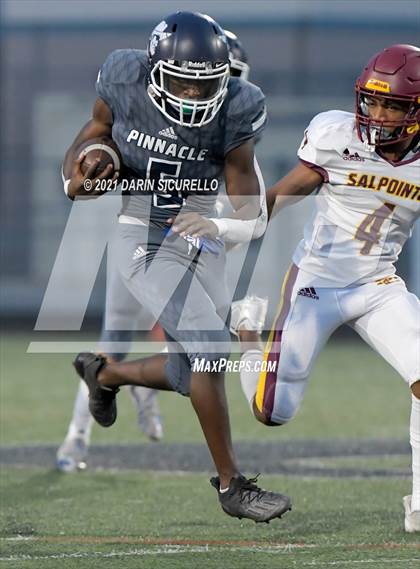 Thumbnail 2 in Salpointe Catholic vs Pinnacle photogallery.