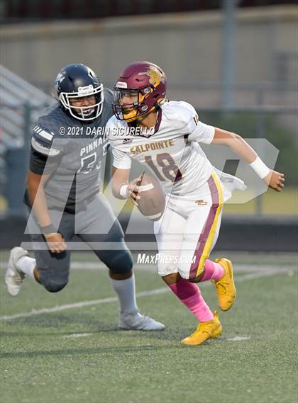 Thumbnail 2 in Salpointe Catholic vs Pinnacle photogallery.