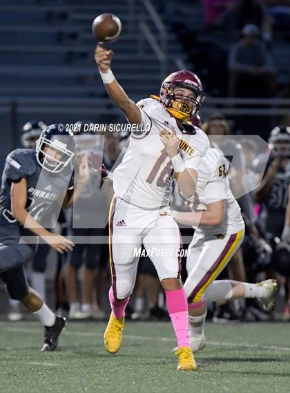 Thumbnail 1 in Salpointe Catholic vs Pinnacle photogallery.