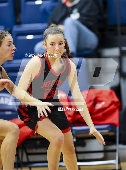 Thumbnail 3 in Jefferson City vs Blue Valley North (Sophie Cunningham Classic) photogallery.
