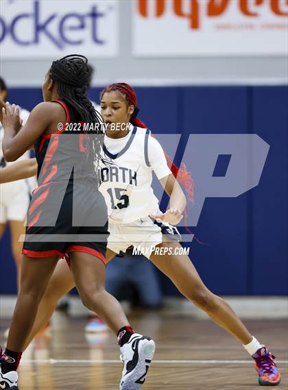 Thumbnail 3 in Jefferson City vs Blue Valley North (Sophie Cunningham Classic) photogallery.