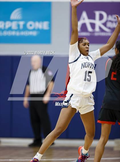Thumbnail 3 in Jefferson City vs Blue Valley North (Sophie Cunningham Classic) photogallery.