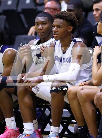 Thumbnail 3 in Sierra Canyon vs. Rolling Hills Prep (RHP Fall Classic) photogallery.