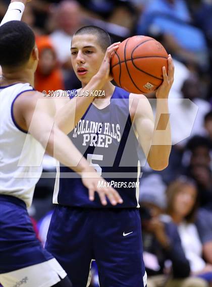 Thumbnail 2 in Sierra Canyon vs. Rolling Hills Prep (RHP Fall Classic) photogallery.
