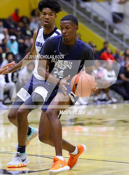 Thumbnail 3 in Sierra Canyon vs. Rolling Hills Prep (RHP Fall Classic) photogallery.