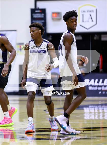 Thumbnail 1 in Sierra Canyon vs. Rolling Hills Prep (RHP Fall Classic) photogallery.