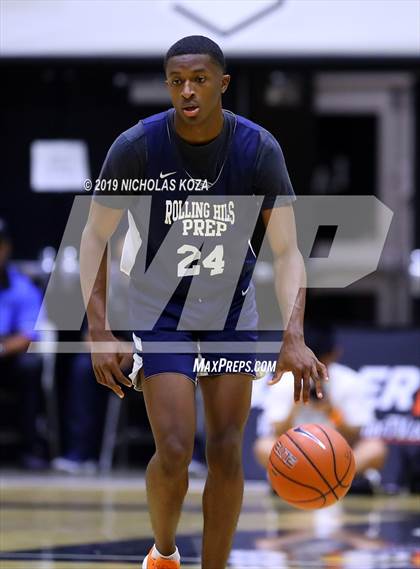 Thumbnail 3 in Sierra Canyon vs. Rolling Hills Prep (RHP Fall Classic) photogallery.