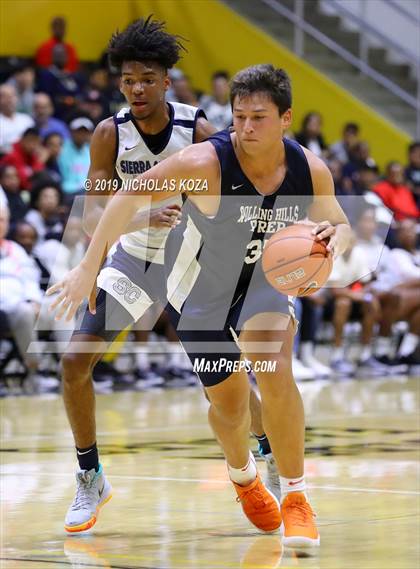 Thumbnail 1 in Sierra Canyon vs. Rolling Hills Prep (RHP Fall Classic) photogallery.