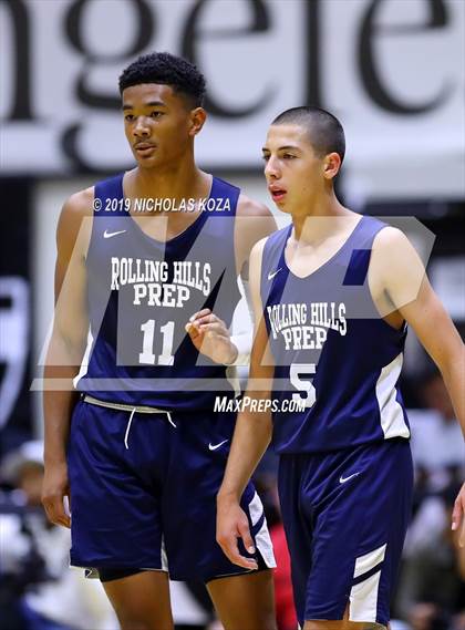 Thumbnail 1 in Sierra Canyon vs. Rolling Hills Prep (RHP Fall Classic) photogallery.