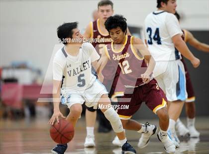 Thumbnail 1 in Santa Ana Valley vs. Estancia (Estancia Coast Classic) photogallery.