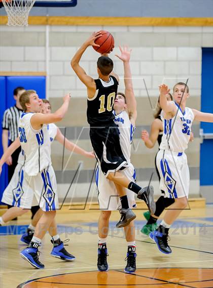 Thumbnail 2 in Lathrop vs Rocklin (Rocklin Holiday Classic) photogallery.