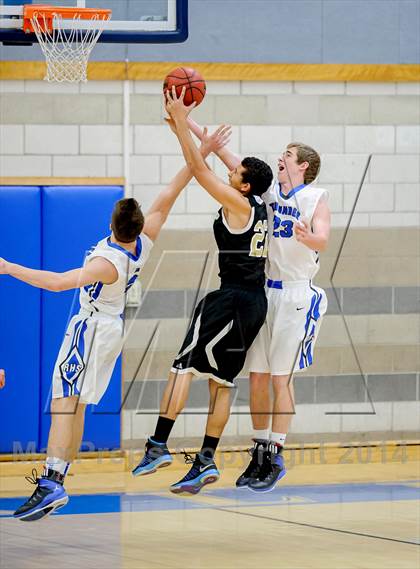 Thumbnail 1 in Lathrop vs Rocklin (Rocklin Holiday Classic) photogallery.